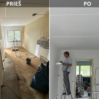 Lubų dažymas Vilnius Konstantinas nuotrauka 9