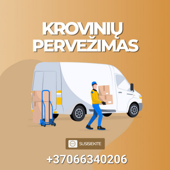Smulkių krovinių pervežimas Lietuvoje Vilnius Mantas Jucius nuotrauka 2