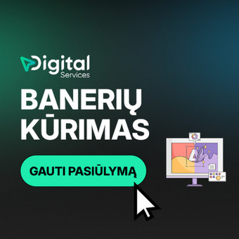 Banerių kūrimas Klaipėda Digital Services nuotrauka 10