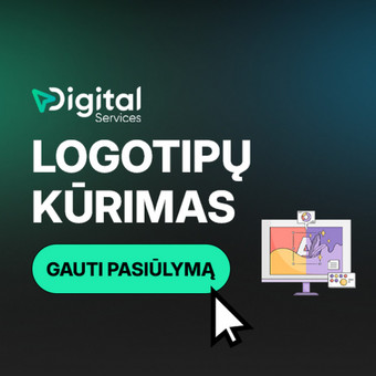 Logotipų kūrimas Klaipėda Digital Services nuotrauka 9