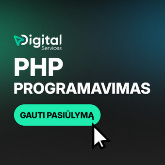 PHP programavimas Klaipėda Digital Services nuotrauka 12