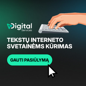 Tekstų interneto svetainėms kūrimas Klaipėda Digital Services nuotrauka 15