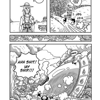 Komiksas Kaunas Linas Milkevičius nuotrauka 5