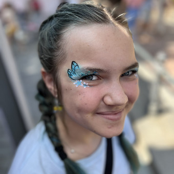 Piešimas ant veido Vilnius Heroes Face Painting nuotrauka 4