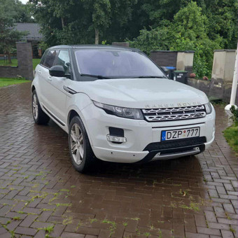 Land Rover Evoque nuoma Vilnius UAB Eddytrans nuotrauka 11