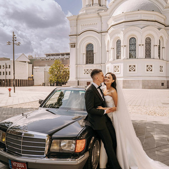 MB S Class SEL W126 limuzinų nuoma su vairuotoju Vilnius UAB Eddytrans nuotrauka 2