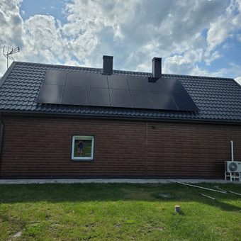 Saulės elektrinių montavimas Panevėžys Mb Audgeda nuotrauka 2