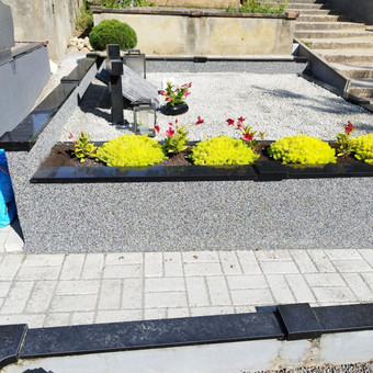 Kapo dekoravimas akmenėliais Kaunas Linas Zareckas nuotrauka 6