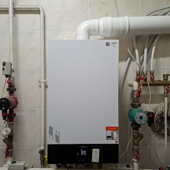 Dujinio katilo pajungimas Vilnius HeatFix Servisas nuotrauka 4