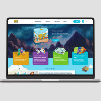Svetainių dizainas (web design) Vilnius Greta Paršiūnaitė nuotrauka 3