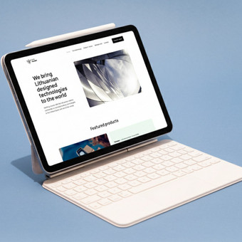 Svetainių dizainas (web design) Vilnius Eduardas Funka nuotrauka 1