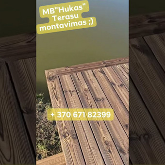 Terasos alyvavimas Klaipėda MB"Hukas" nuotrauka 6