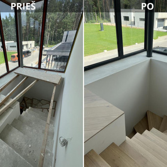 Laiptų pakopų gamyba Vilnius OKUNEKO wood nuotrauka 3