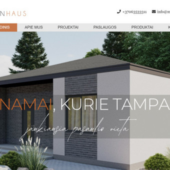 Svetainių dizainas (web design) Vilnius Svetainių kūrimas, priežiūra, reklama nuotrauka 1