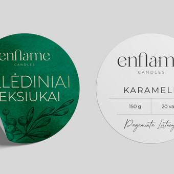 Produktų pakuočių, etikečių kūrimas Kaunas Erika Vi nuotrauka 2