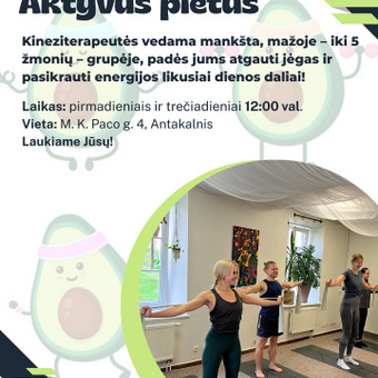 Grupinė treniruotė "Aktyvūs pietūs" Vilnius Elina Marcinkevič nuotrauka 9