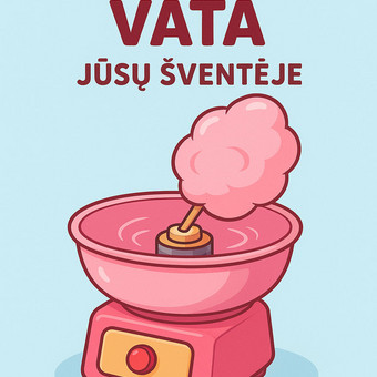 Cukraus vata Jūsų šventėje🍭 Kaunas Fiestukai nuotrauka 6