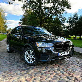 BMW X4 AWD AUTOMATAS NUOMA Klaipėda 7Rent nuotrauka 7