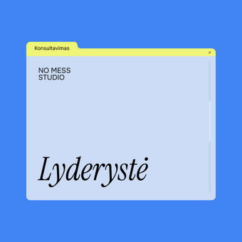 Lyderystė Vilnius No Mess Studio nuotrauka 29