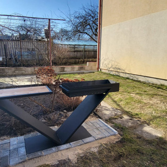 Modernių metalinių grilių ir lauko baldų gamyba Vilniaus rajonas Robertas Ivanauskas nuotrauka 9