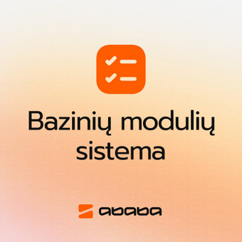 Bazinių modulių sistema Kaunas ababa nuotrauka 1