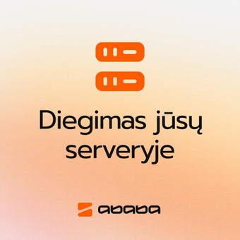 Diegimas jūsų pasirinktame serveryje Kaunas ababa nuotrauka 4