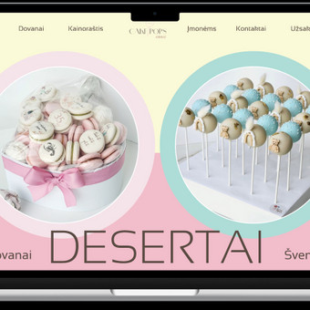 Svetainių dizainas (web design) Kaunas Gintarė Baumilienė nuotrauka 3