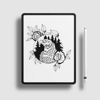 Tattoo sketch'ai Kaunas Erika Litvinavičienė nuotrauka 10