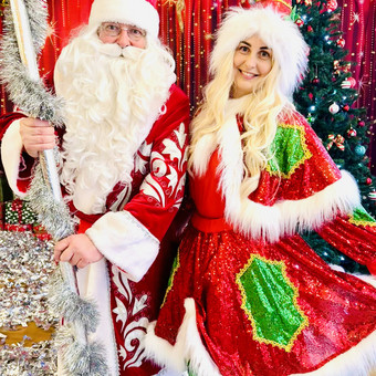 Sidabrinė diskoteka Vilnius Kalėdu Senelis, Snieguolė, Nykštukė, Olofas nuotrauka 4