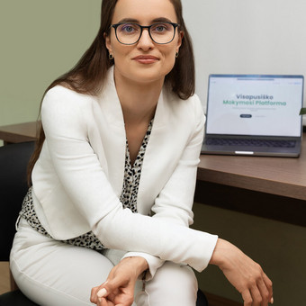 Individuali žinių lygio diagnostika Vilnius Goda Paskal mokytoja nuotrauka 4
