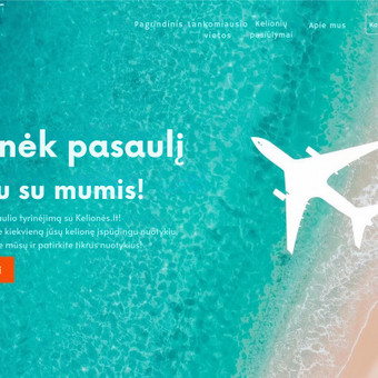 Svetainių dizainas (web design) Alytus Modestas Brusokas nuotrauka 3