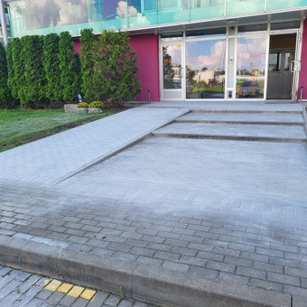 Laiptai iš trinkelių Kaunas Aurimas Černikauskas nuotrauka 1