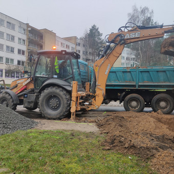 Ekskavatoriaus nuoma Vilnius UAB "Paudra" nuotrauka 1