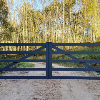 Kiemo vartai, gamyba Kaunas Juosteela MB nuotrauka 1