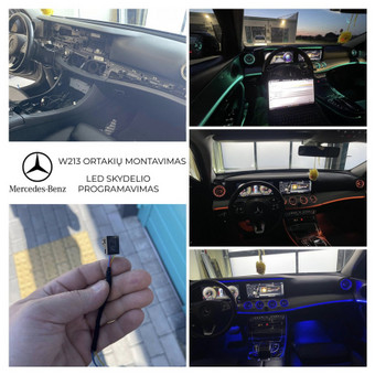AMBIENT LIGHT (PAPILDOMO APŠVIETIMO) MONTAVIMAS Klaipėda AUTOBOXAS nuotrauka 5