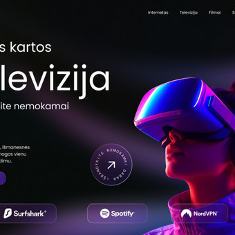 Svetainių dizainas (web design) Klaipėda Paulius Danisevičius nuotrauka 1