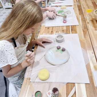 Edukacija Gimtadienio šventė vaikams Vilnius Upė Home Ceramics nuotrauka 6