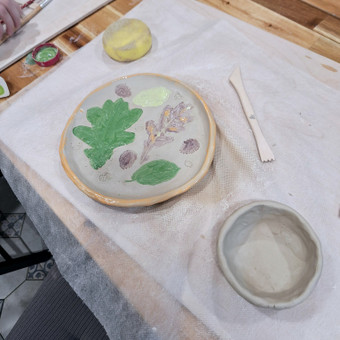 Lipdymo edukacija šeimai Vilnius Upė Home Ceramics nuotrauka 5