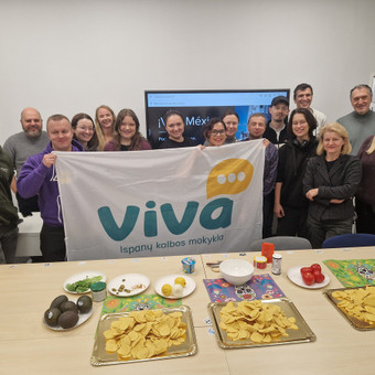 Ispanų kalbos mokymas grupėje Vilnius VIVA Ispanų kalbos mokykla nuotrauka 1