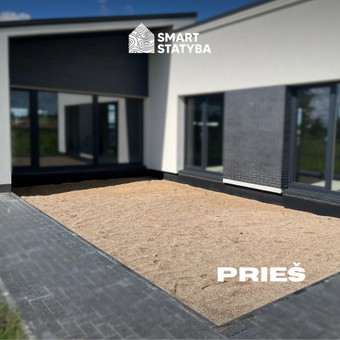 Terasų įrengimas Vilnius SMART statyba nuotrauka 2