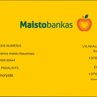 Vizitinių kortelių maketavimas Klaipėda Vaidilė Jakavičiūtė nuotrauka 2