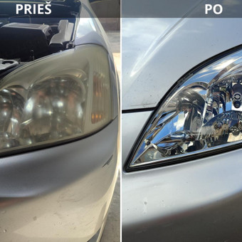 Žibintų poliravimas Kaunas Paulius nuotrauka 2