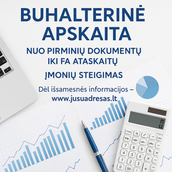 Finansinių ataskaitų rengimas, teikimas Trakų rajonas Milantra, MB nuotrauka 8