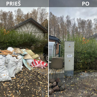 Šiukšlių išvežimas Šiauliai Broliai Veža nuotrauka 7