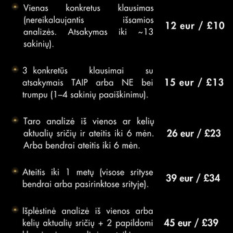 Būrimas kortomis Kaunas Aiškiai Matanti nuotrauka 1