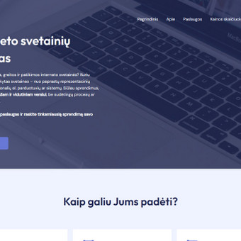 Interneto svetainių kūrimas Raseinių rajonas Evelina Vilienė nuotrauka 5