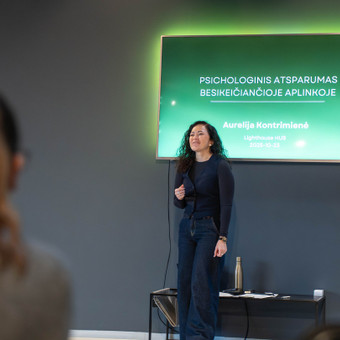 Interaktyvūs seminarai organizacijoms Klaipėda Aurelija Kontrimienė nuotrauka 4