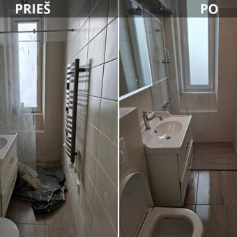 Valymas po statybos, remonto darbų Kaunas MB "HD Clean" nuotrauka 3