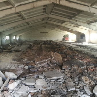 Aplinkos tvarkymas Vilnius griovimas, Demolition nuotrauka 1