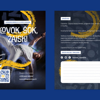 Skrajutės maketavimas Kaunas Tinklapių ir prekinio ženklo dizainerė. nuotrauka 3
